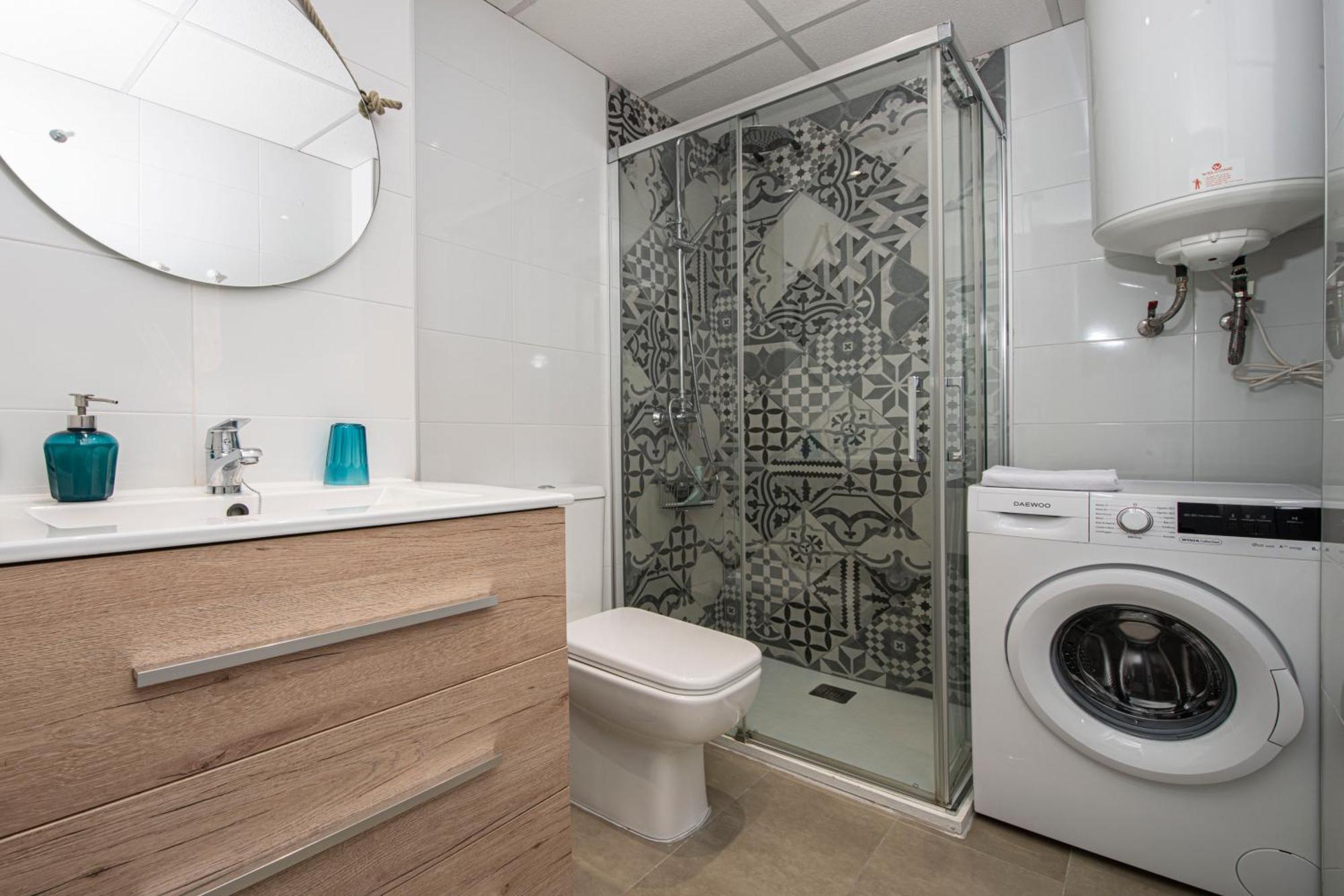 Estudio En Torremolinos Con Piscina Bagian luar foto